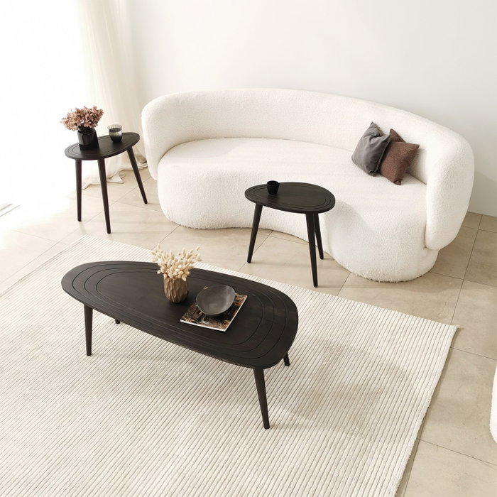 Hanah Home Mesa de Centro Sweet - Antracita